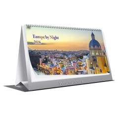 Calendar de birou Europe by Night