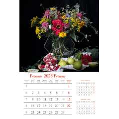Calendar de perete Bouquets