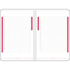Agenda nedatata 16x24 cm Riga