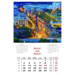 Calendar de perete Europe by Night