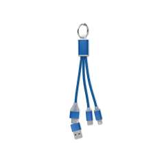 Cablu de incarcare 4 in 1 Blue