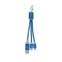 Cablu de incarcare 4 in 1 Blue