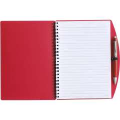 PP notebook with ballpen Solana, blue