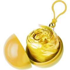 PVC poncho Pippa, light green