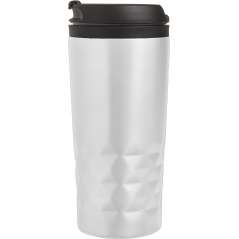 Stainless steel mug Lorraine, silver