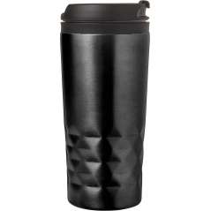 Stainless steel mug Lorraine, silver