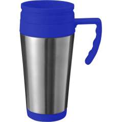 Stainless steel travel mug Dev, silver
