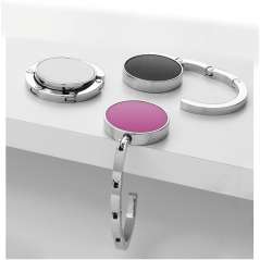 Atlantis foldable bag hanger hook, White