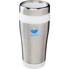 Elwood 470 ml insulated tumbler, Silver,Blue