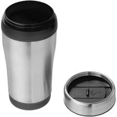 Elwood 470 ml insulated tumbler, Silver,Blue