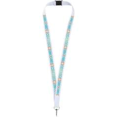 Lago lanyard with break-away closure, solid black