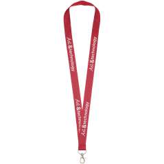 Impey lanyard with convenient hook, solid black