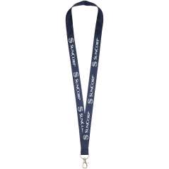 Impey lanyard with convenient hook, solid black