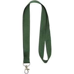 Impey lanyard with convenient hook, solid black
