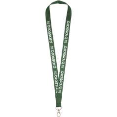 Impey lanyard with convenient hook, solid black