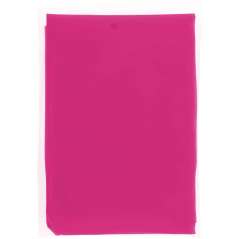 Ziva disposable rain poncho with storage pouch, solid black