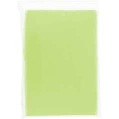 Ziva disposable rain poncho with storage pouch, solid black