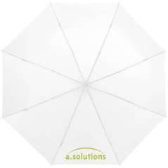 Ida 21.5" foldable umbrella, solid black