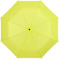 Ida 21.5" foldable umbrella, solid black