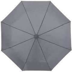 Ida 21.5" foldable umbrella, solid black