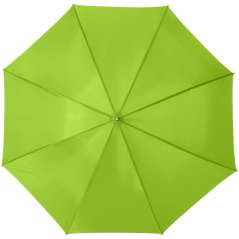 Karl 30" golf umbrella with wooden handle, solid black