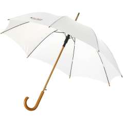 Kyle 23" auto open umbrella wooden shaft and handle, Navy