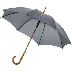 Kyle 23" auto open umbrella wooden shaft and handle, Navy