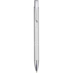 Moneta aluminium click ballpoint pen, solid black
