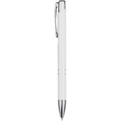 Moneta aluminium click ballpoint pen, solid black