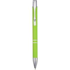 Moneta aluminium click ballpoint pen, solid black