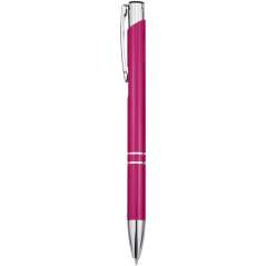 Moneta aluminium click ballpoint pen, solid black