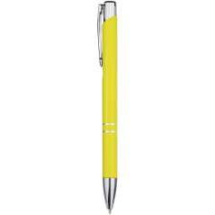 Moneta aluminium click ballpoint pen, solid black