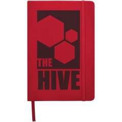 Spectrum A5 hard cover notebook, solid black