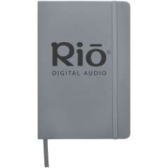 Spectrum A5 hard cover notebook, solid black