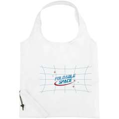 Bungalow foldable tote bag, solid black