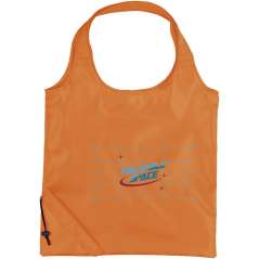 Bungalow foldable tote bag, solid black