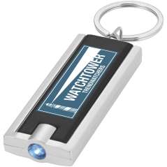 Castor LED keychain light, Blue,Silver