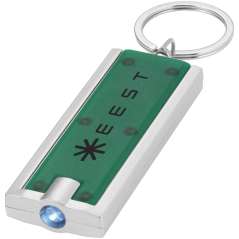 Castor LED keychain light, Blue,Silver