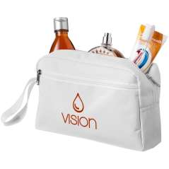 Transit toiletry bag, solid black