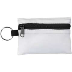 Valdemar 16-piece first aid keyring pouch, Black