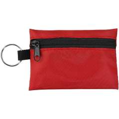 Valdemar 16-piece first aid keyring pouch, Black
