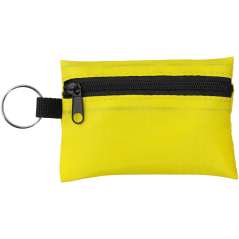 Valdemar 16-piece first aid keyring pouch, Black
