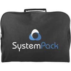 Florida conference bag, solid black,Red