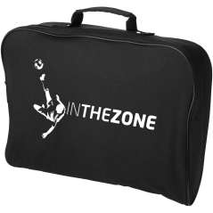 Florida conference bag, solid black,Red