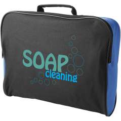 Florida conference bag, solid black,Red