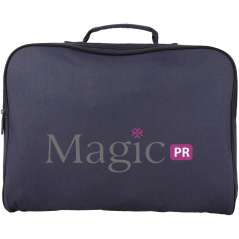 Florida conference bag, solid black,Red