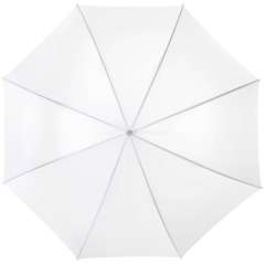 Karl 30" golf umbrella with wooden handle, solid black