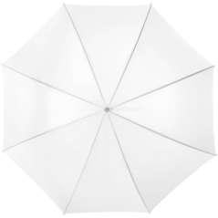 Karl 30" golf umbrella with wooden handle, solid black