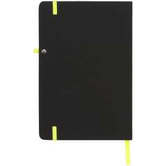 Noir medium notebook, solid black,Grey