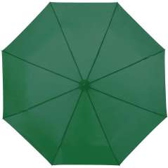 Ida 21.5" foldable umbrella, solid black